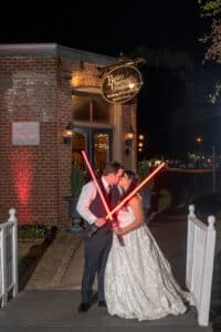 Star Wars Wedding at Butler's Courtyard