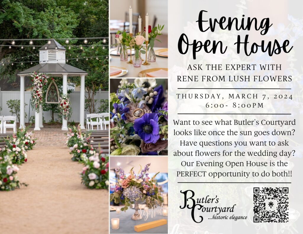 An invitation to evening open house
