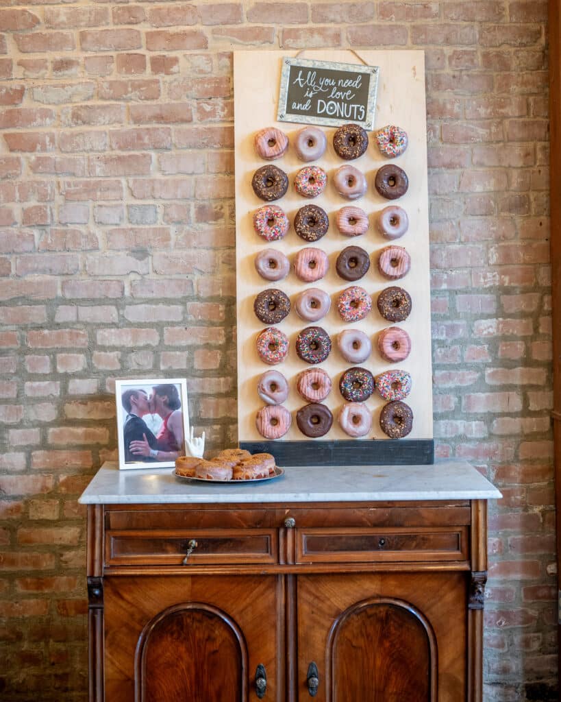 Wedding Donut Wall 